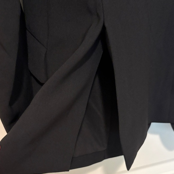 Women's Black Blazer with Sparkle Detail - Picture 9 of 10